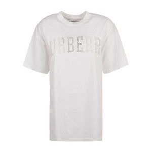 Burberry Oversized Cotton T-Shirt With Textured Logo - NWT